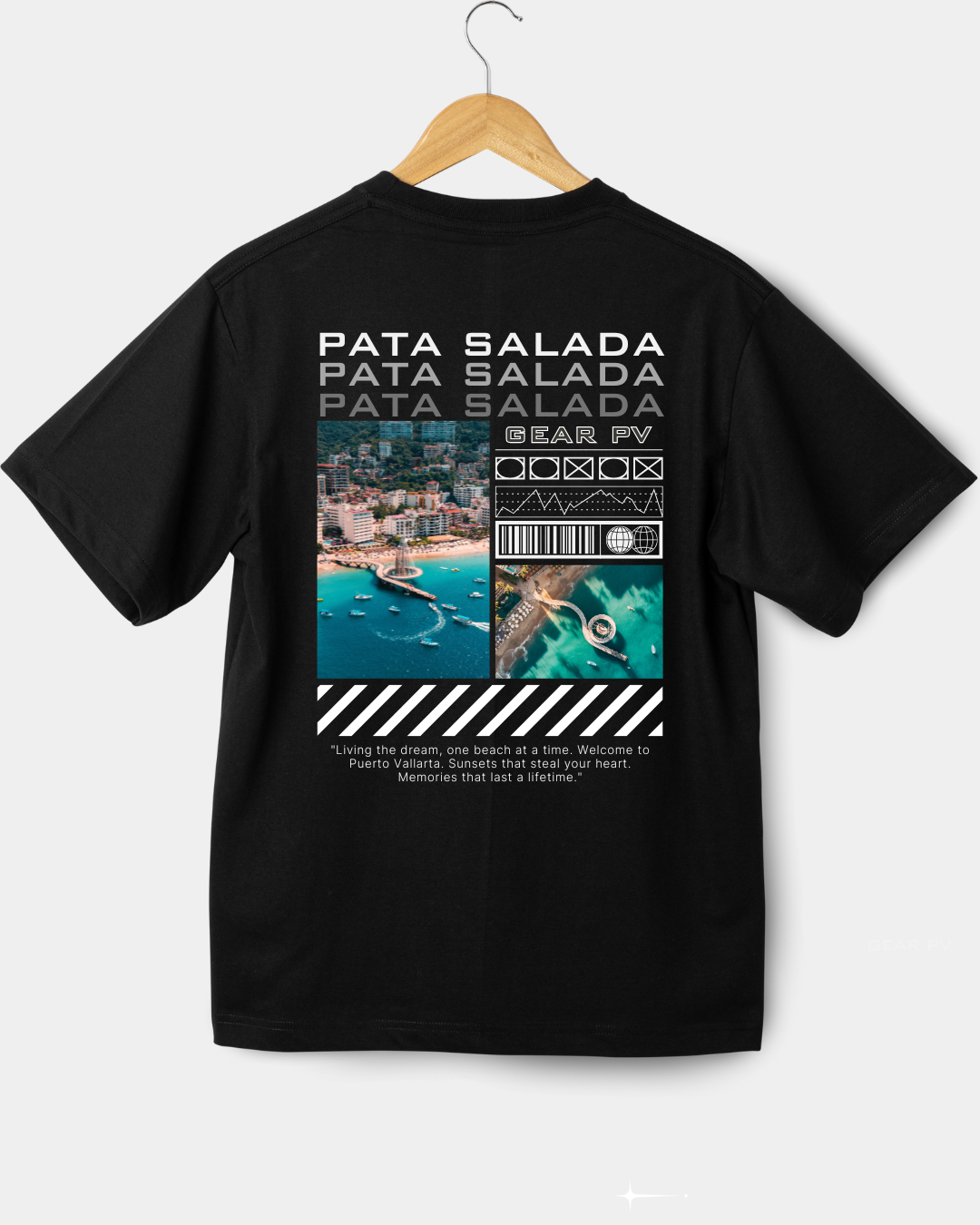 T-SHIRT PATA SALADA GEAR PV (BLUE-PIER)